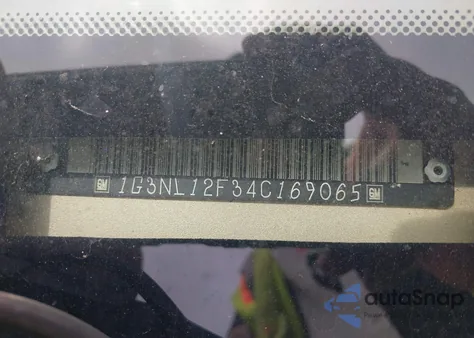 2004 Oldsmobile Alero Gl1 from USA, damaged, VIN 1G3NL12F34C169065